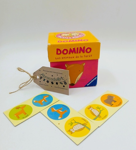 Domino "les incollables, les animaux de la forêt" - RAVENSBURGER  