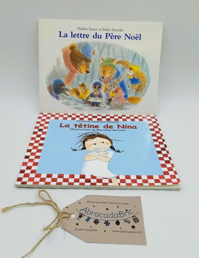 "La tétine de Nina" & "La lettre du Père Noël" - ÉCOLE DES LOiSiRS 