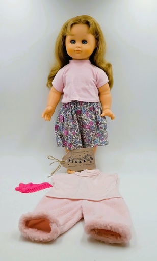 Poupée Emilie blonde au yeux bleus - PETiTCOLLiN 