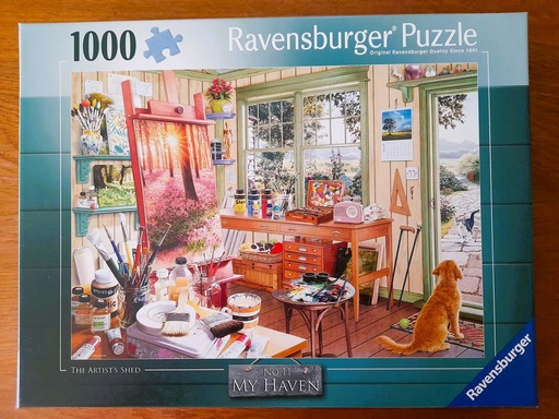 Puzzle "The artist's shed" 1000p - RAVENSBURGER