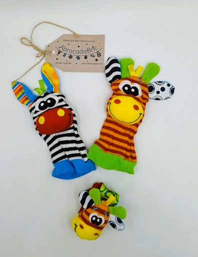 Hochets poignets et pieds   - PLAYGRO