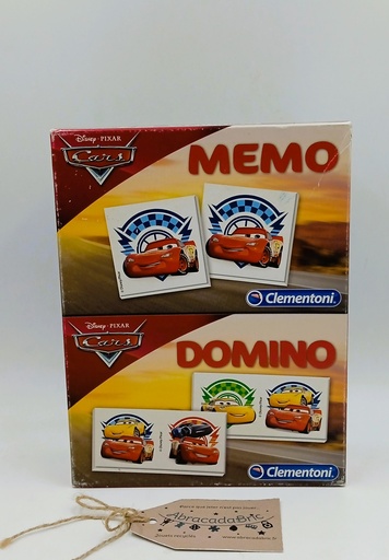 Kit 2 en 1 Domino Memo Cars - CLEMENTONi  