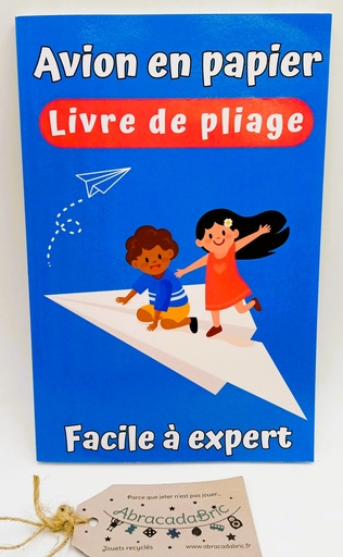 Livre de pliage "Avion en papier"