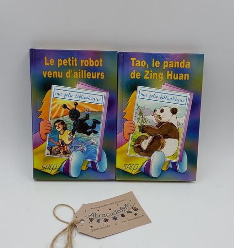 Le petit robot venu d'ailleurs-Tao, le panda de Zing Huan- ma jolie bibliothèque- SAEP 