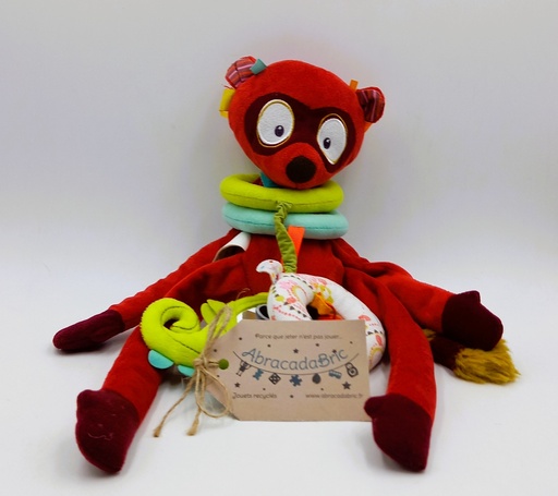 Peluche Georges, le Lémurien 20cm - LiLLiPUTiENS