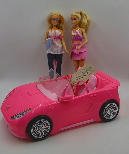 Sortie en voiture Cabriolet entre copines - MATTEL