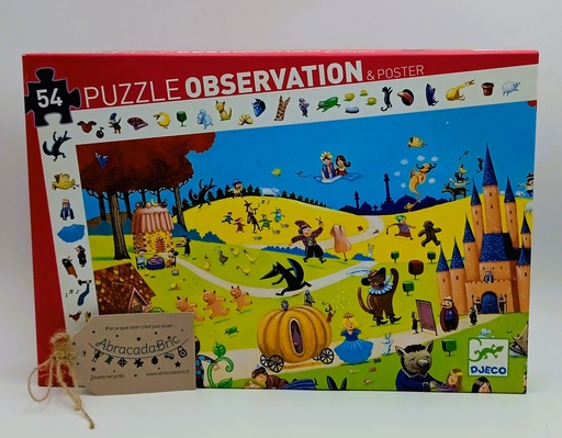 Puzzle "Observation contes" 54p - DJECO 